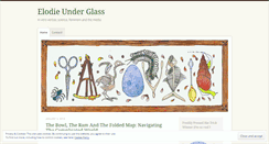 Desktop Screenshot of elodieunderglass.com